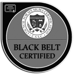 Numatic Certificate - Black Belt CSSC logo