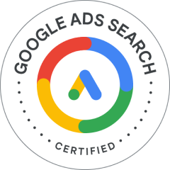 Numatic Certificate - Google Ads Search logo