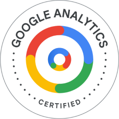 Numatic Certificate - Google Analytics logo