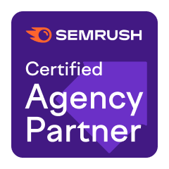 Numatic Certificate - SemRush Certified Agency Partner logo
