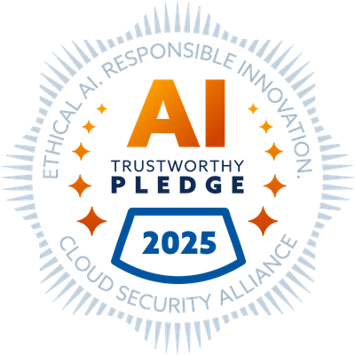 Numatic Certificate - AI Trustworthy Pledge logo